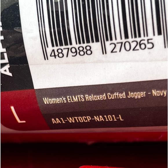 Alphalete Women’s Relaxed Cuffed Joggers - Navy (x3) S, M, L - Picture 9 of 9